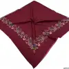 Altınel İpek Polyester Ortası Boş Oyalık Yazma 100 cm - (PY03-18)