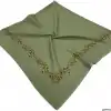 Altınel İpek Polyester Ortası Boş Oyalık Yazma 100 cm - (PY04-01)