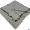 Altınel İpek Polyester Ortası Boş Oyalık Yazma 100 cm - (PY04-13)