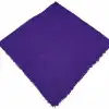 Kampanyalı Düz Flamlı Keten Eşarp Mor (Dzf106-07)