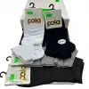 Pola Erkek Bambu Patik Çorap Karışık Renk 6lı (eb05-02)