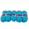 Polosu Kristal Lif İpi 5li Paket (Turkuaz)-Psk01-06
