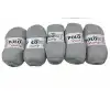 Polosu Kristal Lif İpi 5li Paket(Gri)-Psk01-09