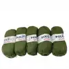 Polosu Kristal Lif İpi 5li Paket(Haki)-Psk01-17
