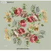 Reyyan İpek 100 cm Desenli Oyalık Yazma (ryyn-461-02)