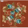 Reyyan İpek 100 cm Desenli Oyalık Yazma (ryyn-461-06)