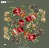Reyyan İpek 100 cm Desenli Oyalık Yazma (ryyn-461-08)