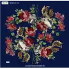 Reyyan İpek 100 cm Desenli Oyalık Yazma (ryyn-461-21)