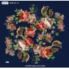 Reyyan İpek 100 cm Desenli Oyalık Yazma (ryyn-461-22)
