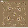 Reyyan İpek 100 cm Desenli Oyalık Yazma (ryyn-463-15)