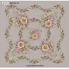 Reyyan İpek 100 cm Desenli Oyalık Yazma (ryyn-463-19)