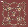 Reyyan İpek 100 cm Desenli Oyalık Yazma (ryyn-463-20)