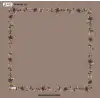Reyyan İpek 100 cm Desenli Oyalık Yazma (ryyn-464-21)