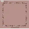 Reyyan İpek 100 cm Desenli Oyalık Yazma (ryyn-464-22)