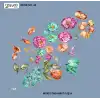 Reyyan İpek 100 cm Oyalık Yazma (ryyn-394-18)