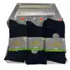 Soft Erkek Bambu Soket Çorap Siyah Renk 6lı (eb10-02)