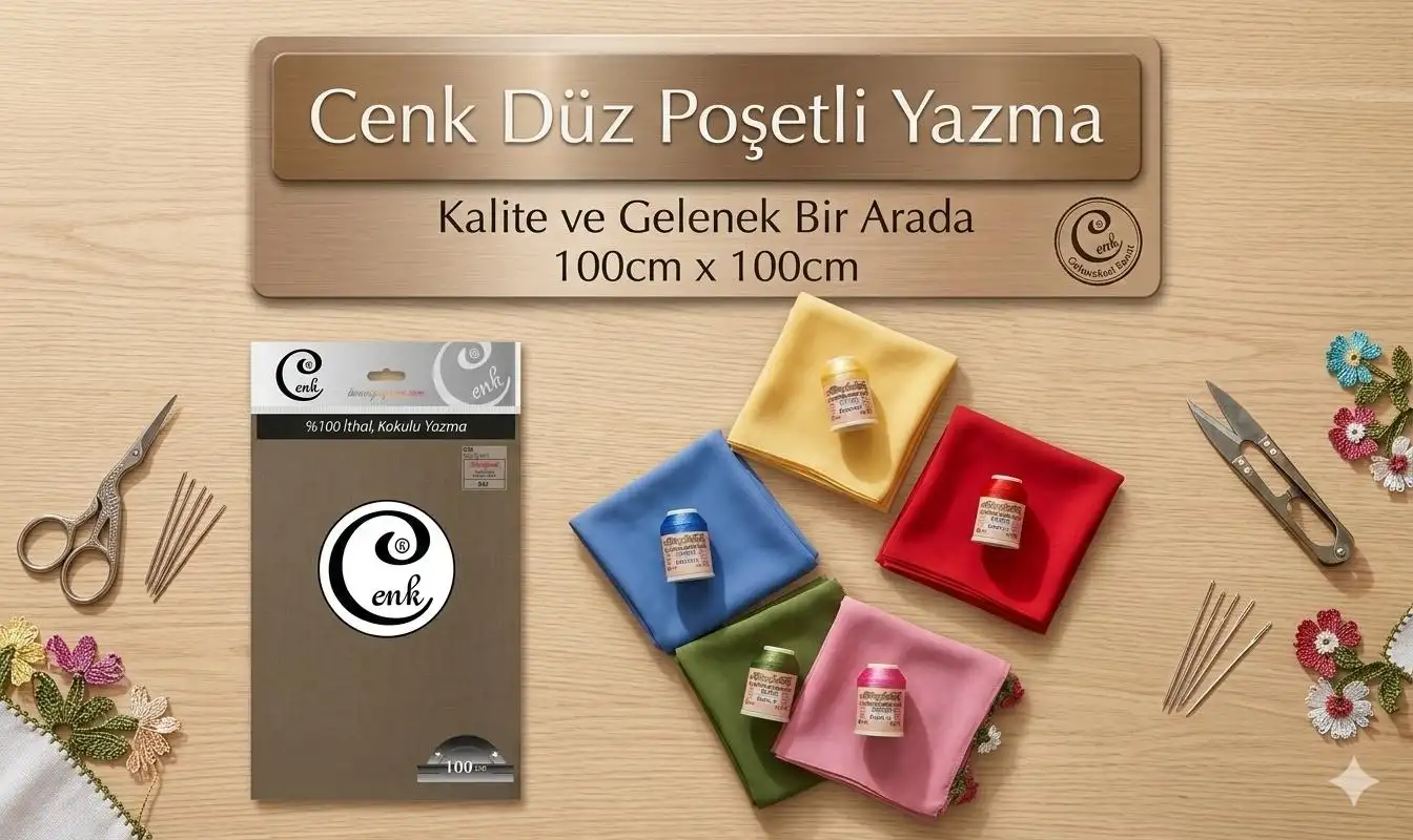 Cenk Düz Poşetli Yazma