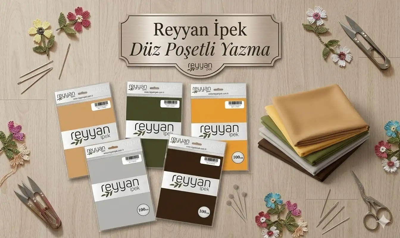 reyyan ipek düz poşetli yazma