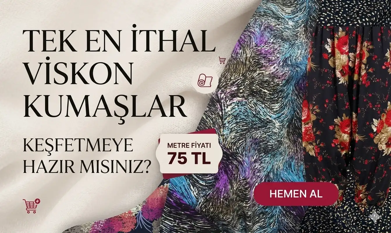 Viskon Kumaş