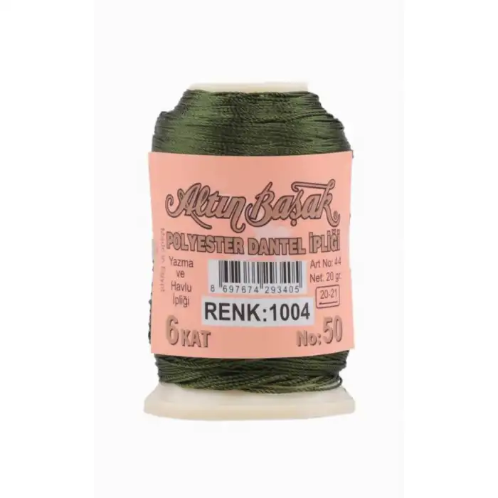 Altınbaşak 20 Gram Polyester Oya İpi (Renk:1004)