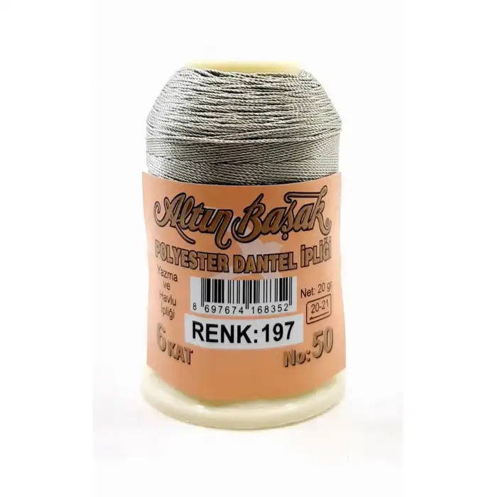 Altınbaşak 20 Gram Polyester Oya İpi (Renk:197)