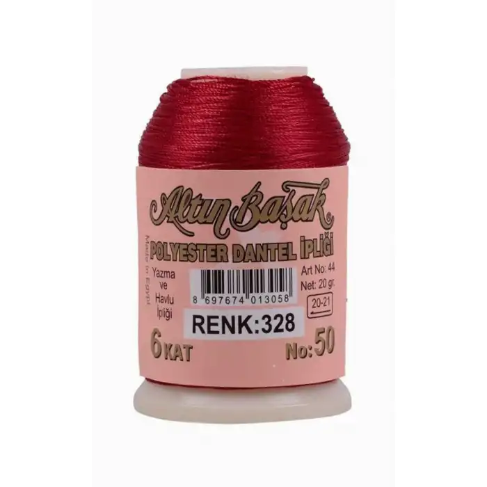 Altınbaşak 20 Gram Polyester Oya İpi (Renk:328)