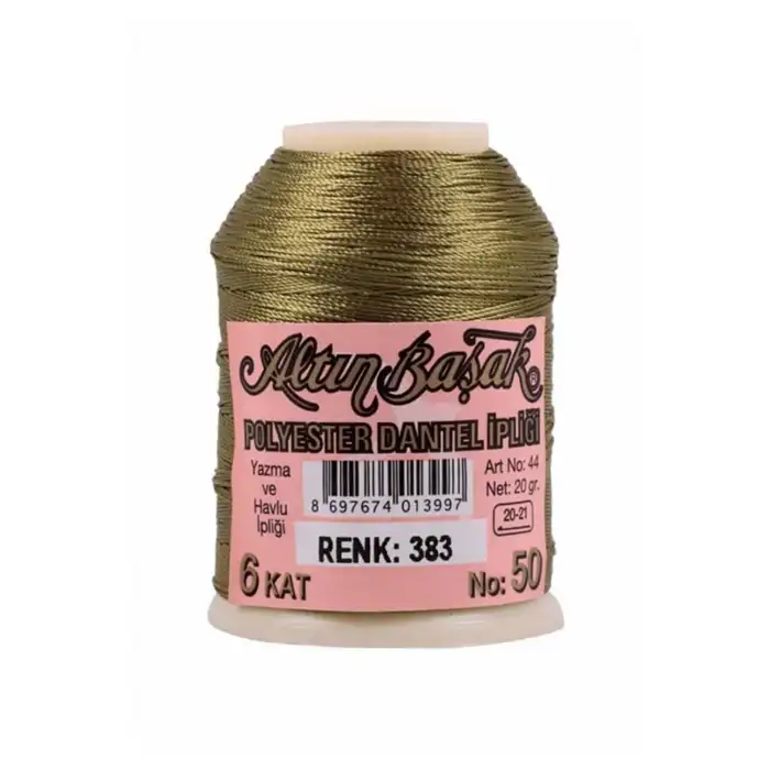 Altınbaşak 20 Gram Polyester Oya İpi (Renk:383)
