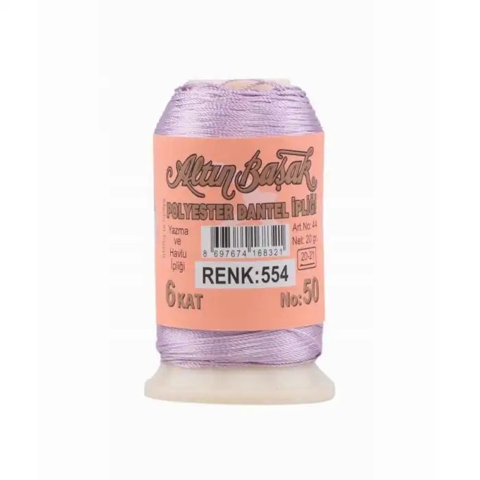 Altınbaşak 20 Gram Polyester Oya İpi (Renk:554)