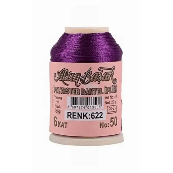 Altınbaşak 20 Gram Polyester Oya İpi (Renk:622)