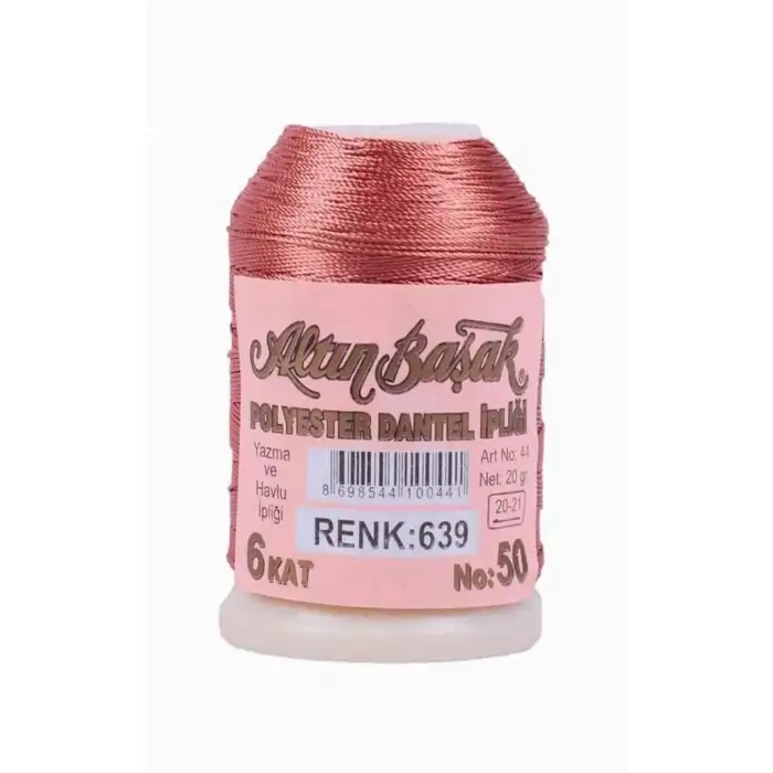 Altınbaşak 20 Gram Polyester Oya İpi (Renk:639)