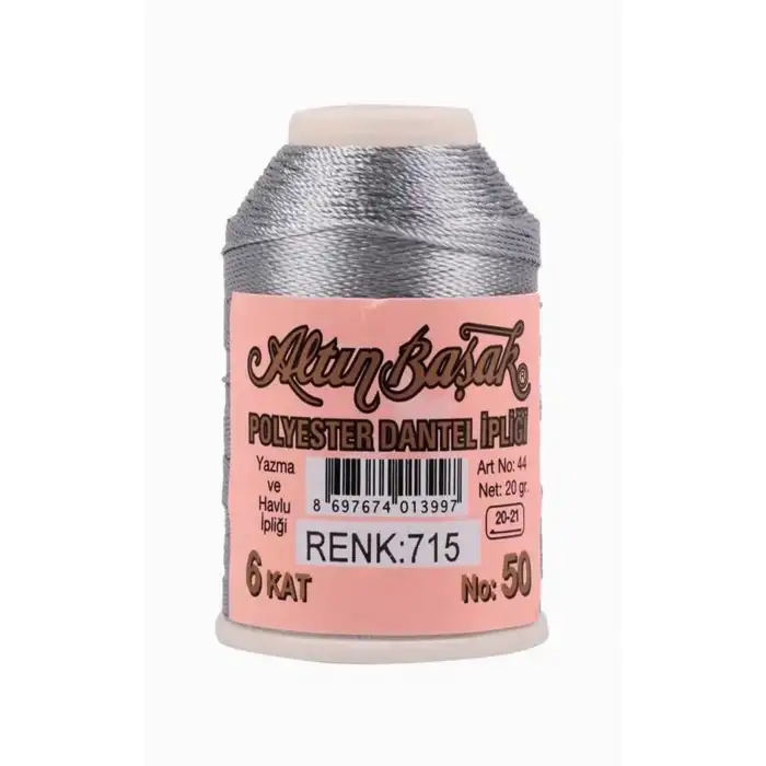 Altınbaşak 20 Gram Polyester Oya İpi (Renk:715)