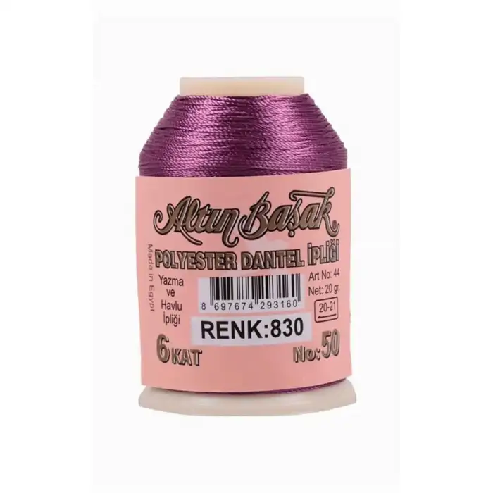 Altınbaşak 20 Gram Polyester Oya İpi (Renk:830)