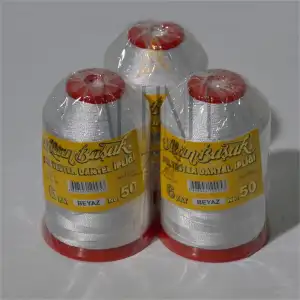 Altınbaşak 100 Gr. 50 No Oya İpi Renk:Beyaz