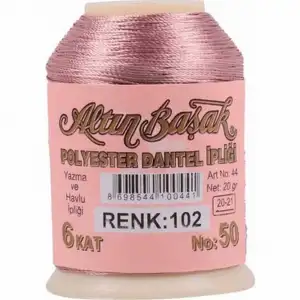 Altınbaşak 20 Gram Polyester Oya İpi (Renk:102)