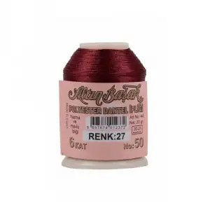 Altınbaşak 20 Gram Polyester Oya İpi (Renk:27)