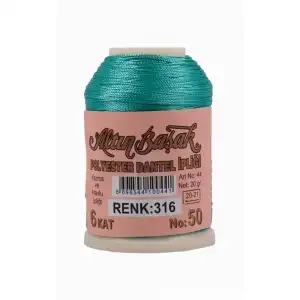 Altınbaşak 20 Gram Polyester Oya İpi (Renk:316)