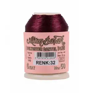 Altınbaşak 20 Gram Polyester Oya İpi (Renk:32)