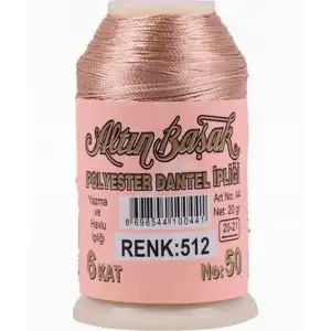 Altınbaşak 20 Gram Polyester Oya İpi (Renk:512)