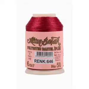 Altınbaşak 20 Gram Polyester Oya İpi (Renk:646)