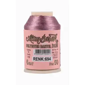 Altınbaşak 20 Gram Polyester Oya İpi (Renk:694)