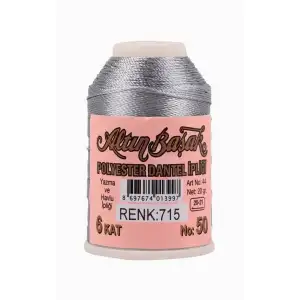 Altınbaşak 20 Gram Polyester Oya İpi (Renk:715)