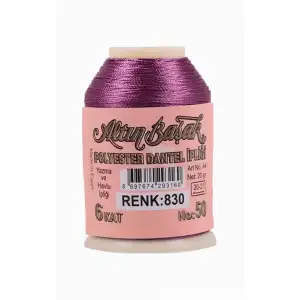 Altınbaşak 20 Gram Polyester Oya İpi (Renk:830)