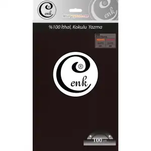 Cenk Düz Renk 100cm Koyu Kahve Yazma (301-029)