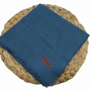 Soft İpek Düz Flamlı Keten Eşarp (FE424-07)