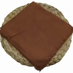 Soft İpek Düz Flamlı Keten Eşarp (FE424-09)