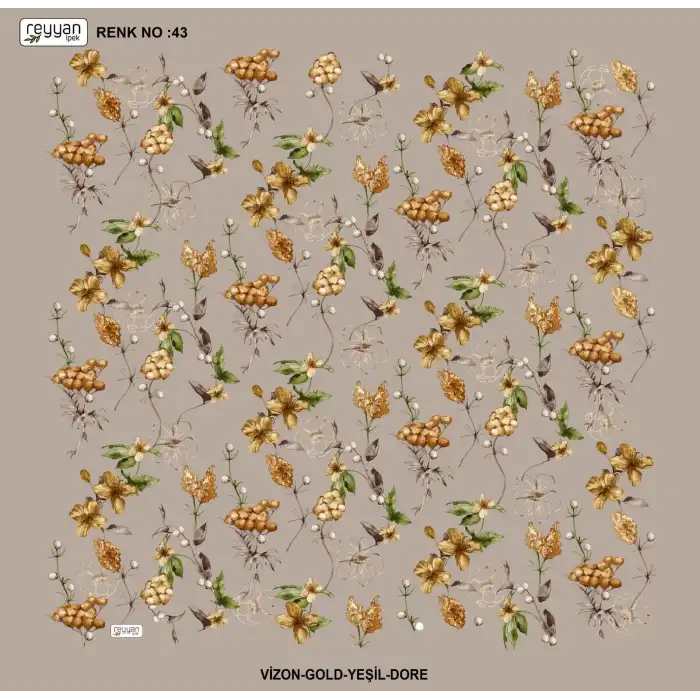 Reyyan 100 cm Oyalık Yazma (ryyn-433-10)