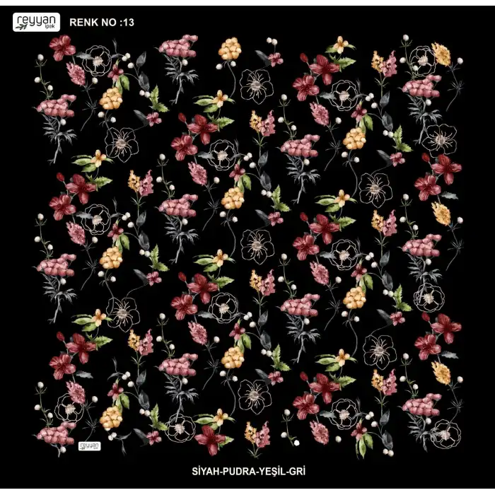 Reyyan 100 cm Oyalık Yazma (ryyn-433-16)