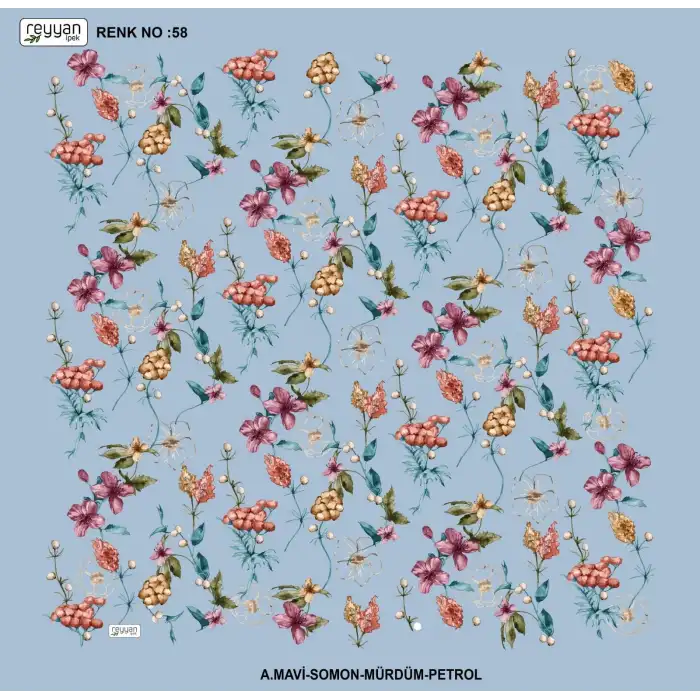 Reyyan 100 cm Oyalık Yazma (ryyn-433-18)