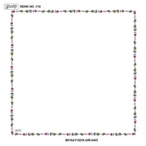 Reyyan 100 cm Oyalık Yazma (ryyn-436-18)