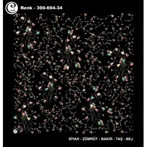 Cenk 100cm Oyalık Yazma (Cnk-694-34)